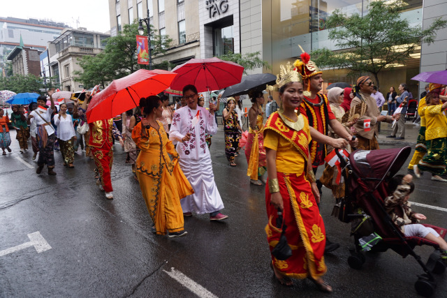 Masyarakat Indonesia Meriahkan Hari Kemerdekaan Kanada ke-150 di Montréal (1)