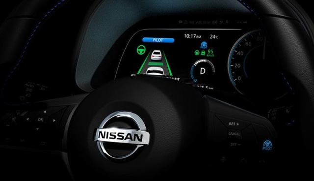 Fitur Nissan Leaf terbaru (Foto: Nissan)