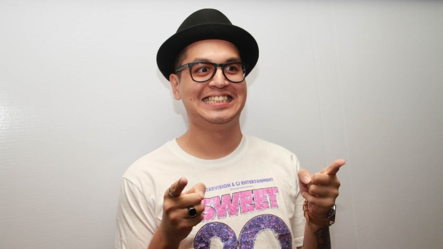 Kevin Julio di acara meet and greet 'Sweet 20' (Foto: Munady)