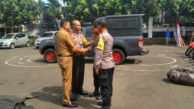 Mediasi Satpol PP Jabar dengan Polrestabes Bandung (Foto: Dok. Sigit)