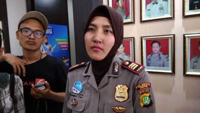 Kasubag Humas Polres Depok, AKP Rahmaningtyas (Foto: Ferio Pristiawan/kumparan)