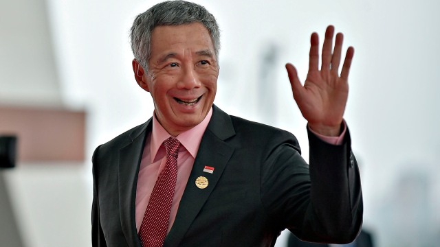 Lee Hsien Loong, PM Singapura. Foto: REUTERS/Etienne Oliveau