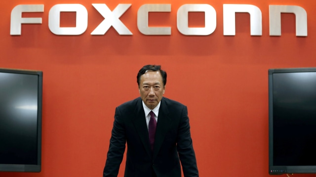 Terry Gou, pendiri dan chairman Foxconn. Foto: REUTERS/Eason Lam