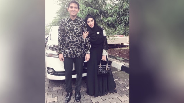 Lucky Hakim dan Tiara Dewi. (Foto: Instagram @tiaradewireal)