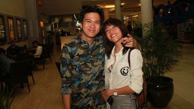 Gigi eks Cherrybelle dan Yudhistira Sondakh (Foto: Munady Widjaja)