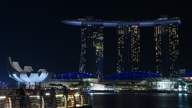 Marina Bay Sands di Singapura (Foto: Pixabay)