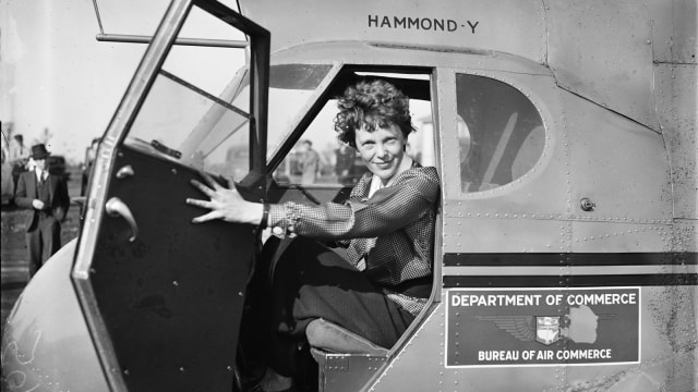 Amelia Earhart. (Foto: Wikimedia Commons)