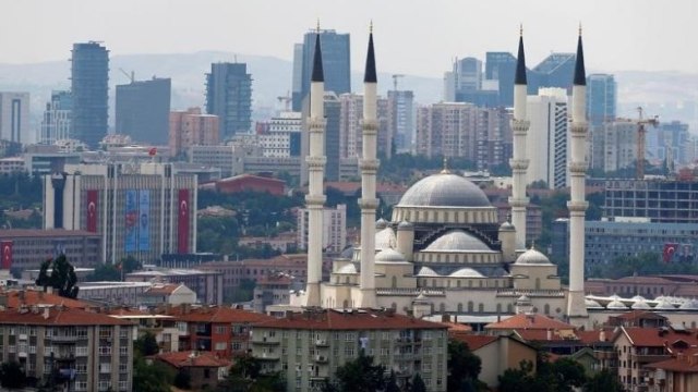 Masjid Kocatepe di Ankara, Turki (Foto: REUTERS/Umit Bektas)