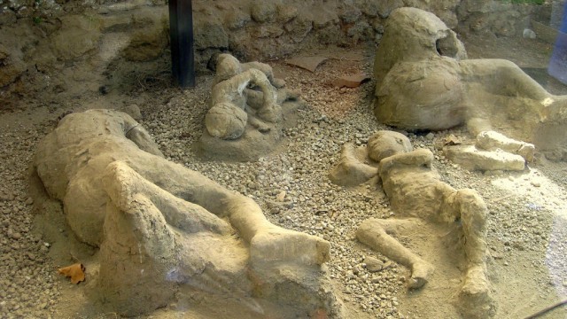Penemuan jasad di Pompeii. (Foto: Andrew Mason/Flickr)