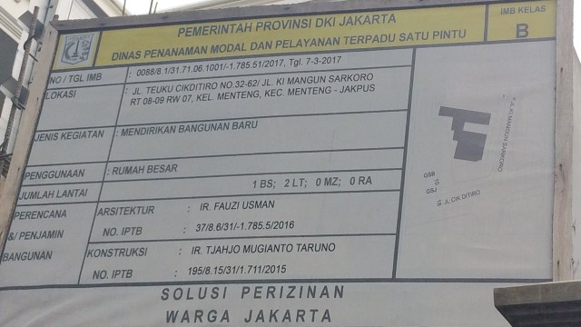 Rumah Cantik Menteng belum disegel (Foto: Iqra Ardini/kumparan)