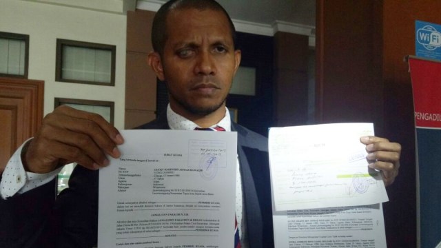 Pengacara Lucky Hakim, Jamal (Foto: DN Mustika Sari/kumparan)