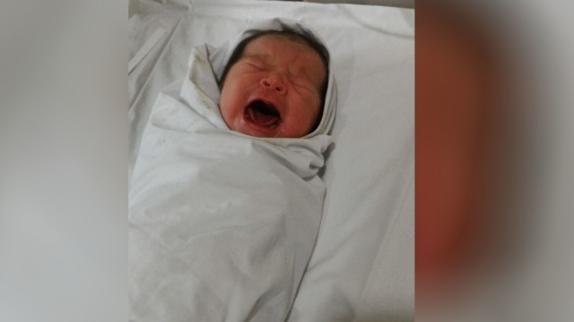 Anak Olivia Jensen baru lahir. (Foto: Dok. Istimewa)