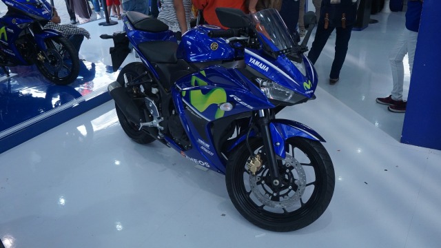 Yamaha R25 Movistar (Foto: Gesit Prayogi/kumparan.com)