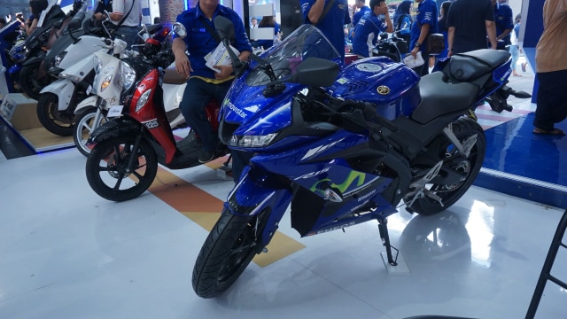 Yamaha R15 Movistar Foto: Gesit Prayogi/kumparan.com