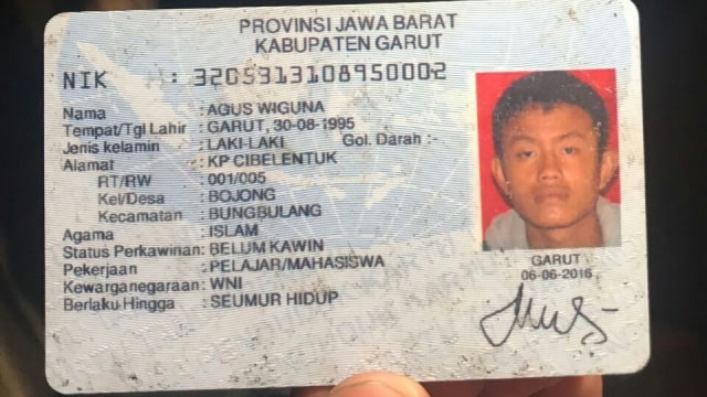 Pelaku Bom Panci Bandung (Foto: Dok. Istimewa)
