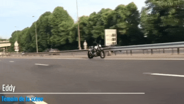 Motor jalan sendiri di tol (Foto: Youtube)