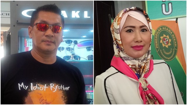 Donny Kesuma dan Yuni Indriyanti  (Foto: Twitter @donnycageur dan Instagram @yuniindriyanti79)