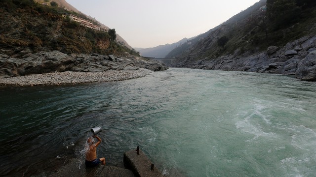 Sungai Gangga Tercemar Foto: REUTERS/Danish Siddiqui 