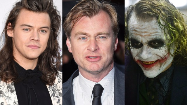 Harry Styles, Christopher Nolan, Heath Ledger (Foto: Wikimedia Commons/Facebook @darkknight)