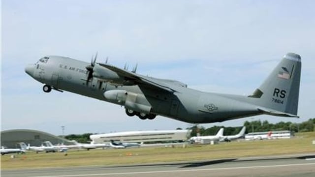A US military C-130 Hercules (Foto: Reuters/U.S. Air Force)