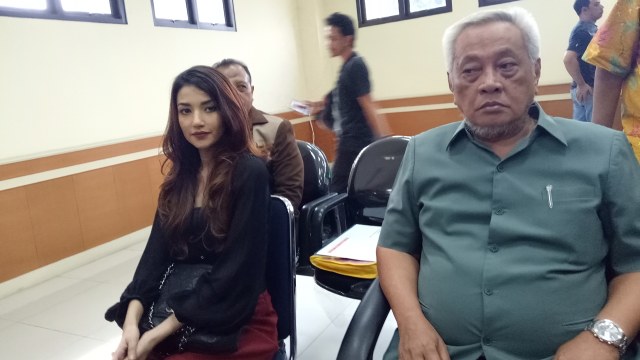 Tsania Marwa di ruang sidang PA Cibinong (Foto: DN. Mustika Sari/kumparan)