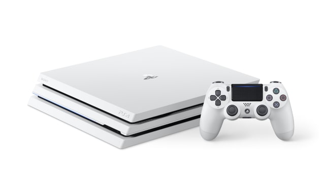 PlayStation 4 Pro edisi Glacier White. (Foto: Sony)