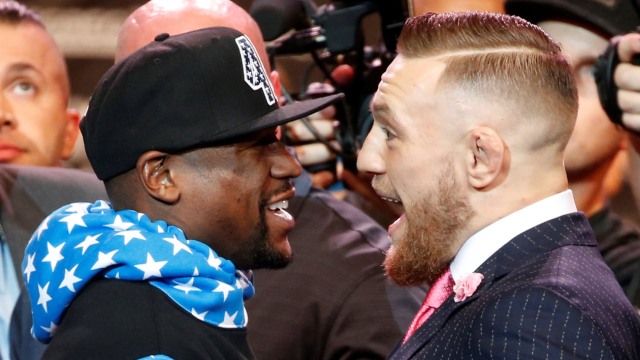 Mayweather Jr. vs McGregor. (Foto: Reuters/Lucy Nicholson)