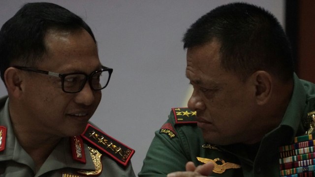 Tito Karnavian dan Gatot Nurmantyo (Foto: Aditia Noviansyah/kumparan)