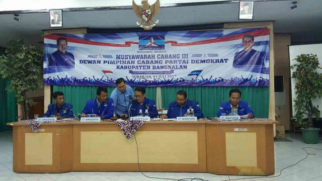 Muscab Demokrat Bangkalan, Abdurrahman Terpilih Aklamasi