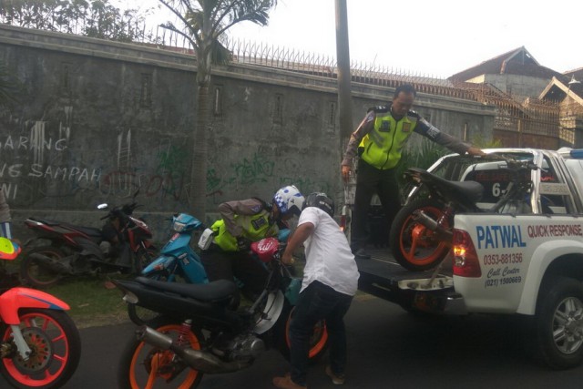 Ada Balap Liar di Jalan Hayam Wuruk Bojonegoro, Polisi Lakukan Penggrebekan 