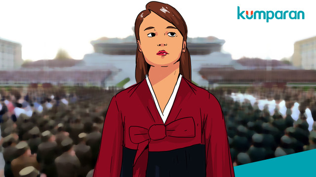 Ilustrasi Ri Sol Ju, istri Kim Jong Un Foto: Muhammad Faisal Nu'man/kumparan