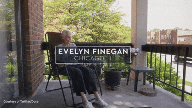 Evelyn Finegan, superager berusia 88 tahun. (Foto: Twitter: dose)