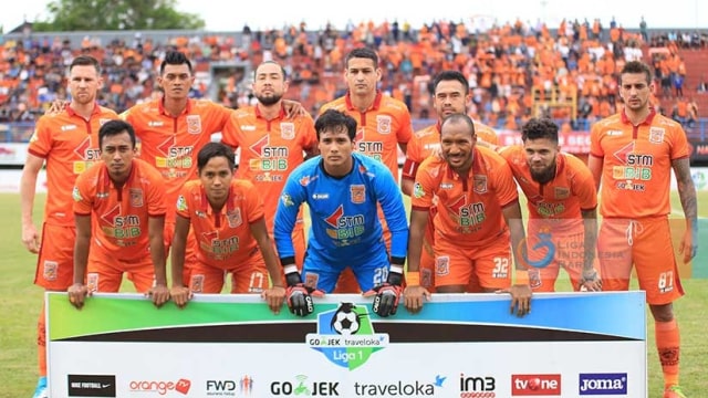 Starting XI Borneo FC. (Foto: PT LIB)