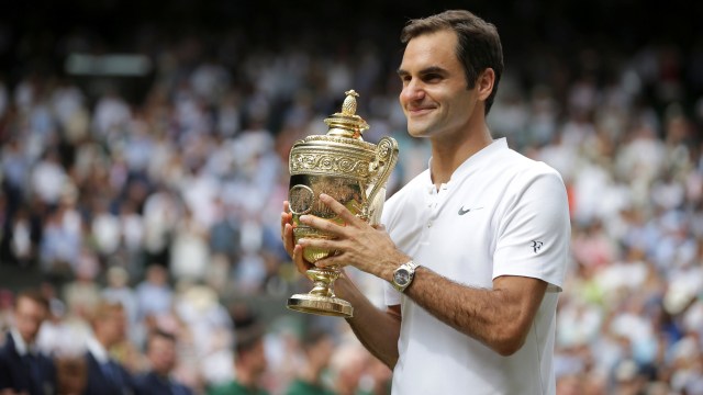 Federer adalah sejarah Wimbledon. (Foto: Reuters/Daniel Leal-Olivas/Pool)