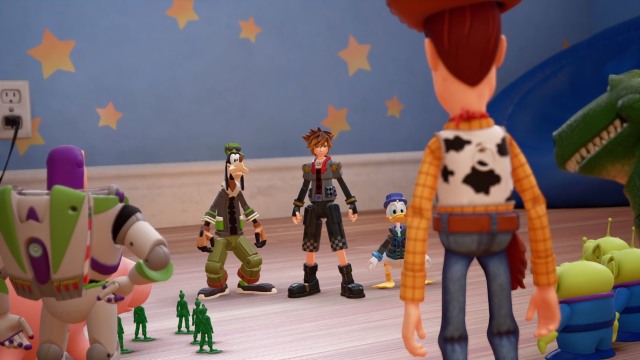'Toy Story' di game 'Kingdom Hearts 3'. (Foto: PlayStation)