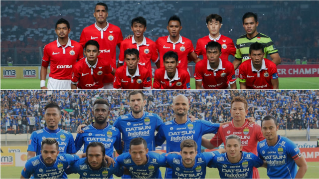 Persija Jakarta dan Persib Bandung (Foto: PT GTS)