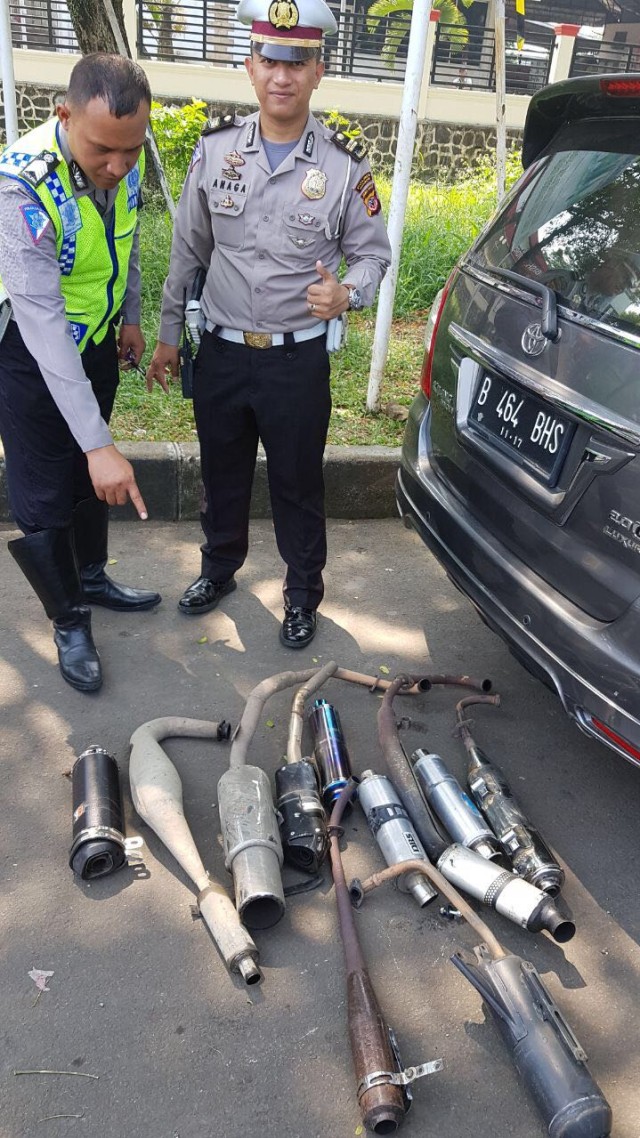 Operasi Zebra Mulai Berlaku, Incar Sepeda Motor dengan Knalpot Racing (229988)