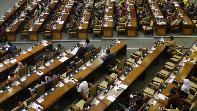 Sidang Paripurna pengesahan RUU Pemilu  (Foto: Fanny Kusumawardhani/kumparan)