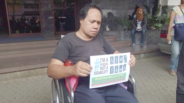 LBH Disabilitas dan Masyarakat Peduli Autis. (Foto: Ochi Amanaturrosyidah/kumparan)