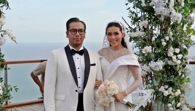 Sammy Simorangkir dann Viviane resmi menikah (Foto: Instagram @brutusrumahmode)