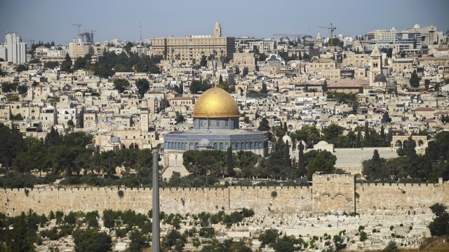 Dome of Rock di kompleks Al Aqsa (Foto: AP Photo/Mahmoud Illean)