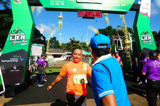 Jurnalis Sport Wangi Berlari di Ijen Green Run (1)