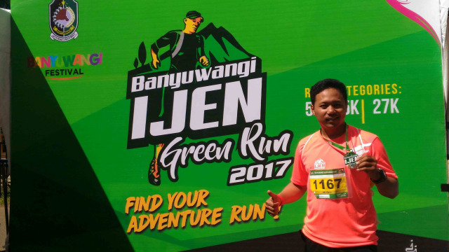 Jurnalis Sport Wangi Berlari di Ijen Green Run (2)