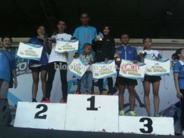 Cepu Borong Juara City Run, Berikut Catatan Waktunya