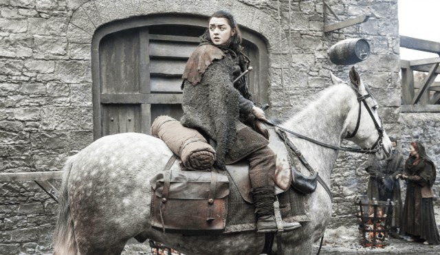 Arya Stark menuju Utara (Foto: HBO)