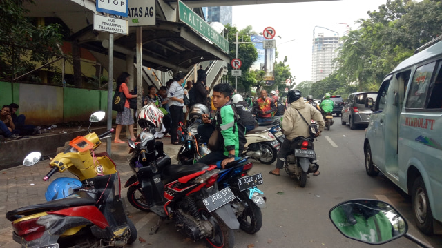 Pangkalan ojek Kokas (Foto: Amanaturrosyidah/kumparan)