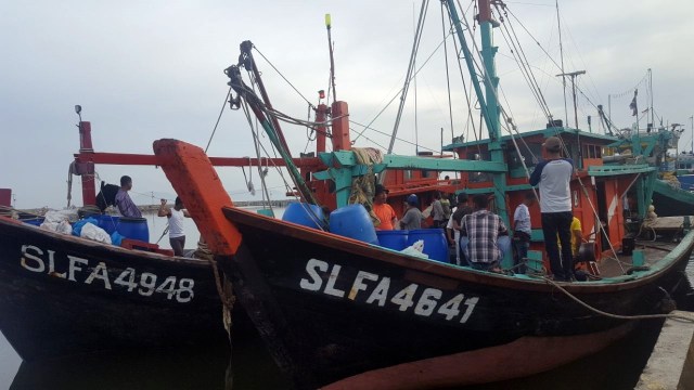 Kapal Illegal Fishing Malaysia yang ditangkap KKP (Foto: PSDKP KKP)