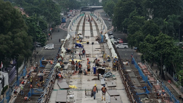 Pembangunan Infrastruktur di Jakarta Foto: Aditia Noviansyah/kumparan