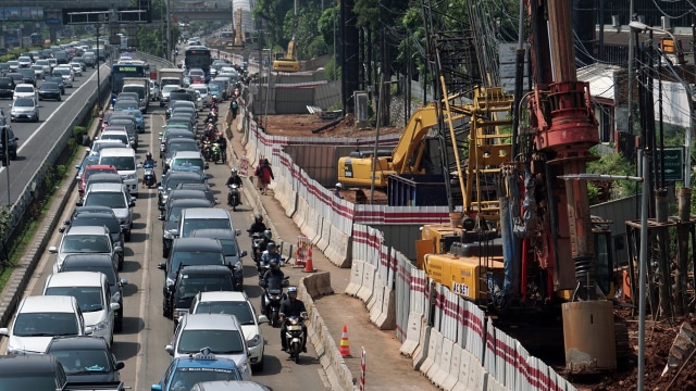 Pembangunan Infrastruktur di Jakarta (Foto: Aditia Noviansyah/kumparan)