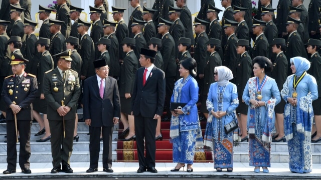 Pelantikan Perwira di Istana Merdeka (Foto: Dok. Biro Pers Setpres)